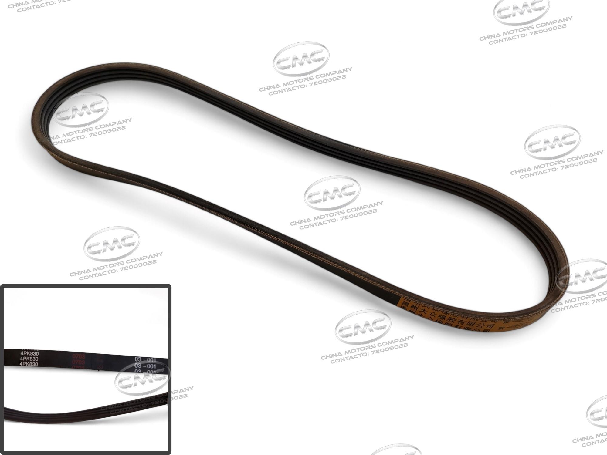 Correa de ventilador para DEER, 491 QE, CHERY, LIFAN, GEELY