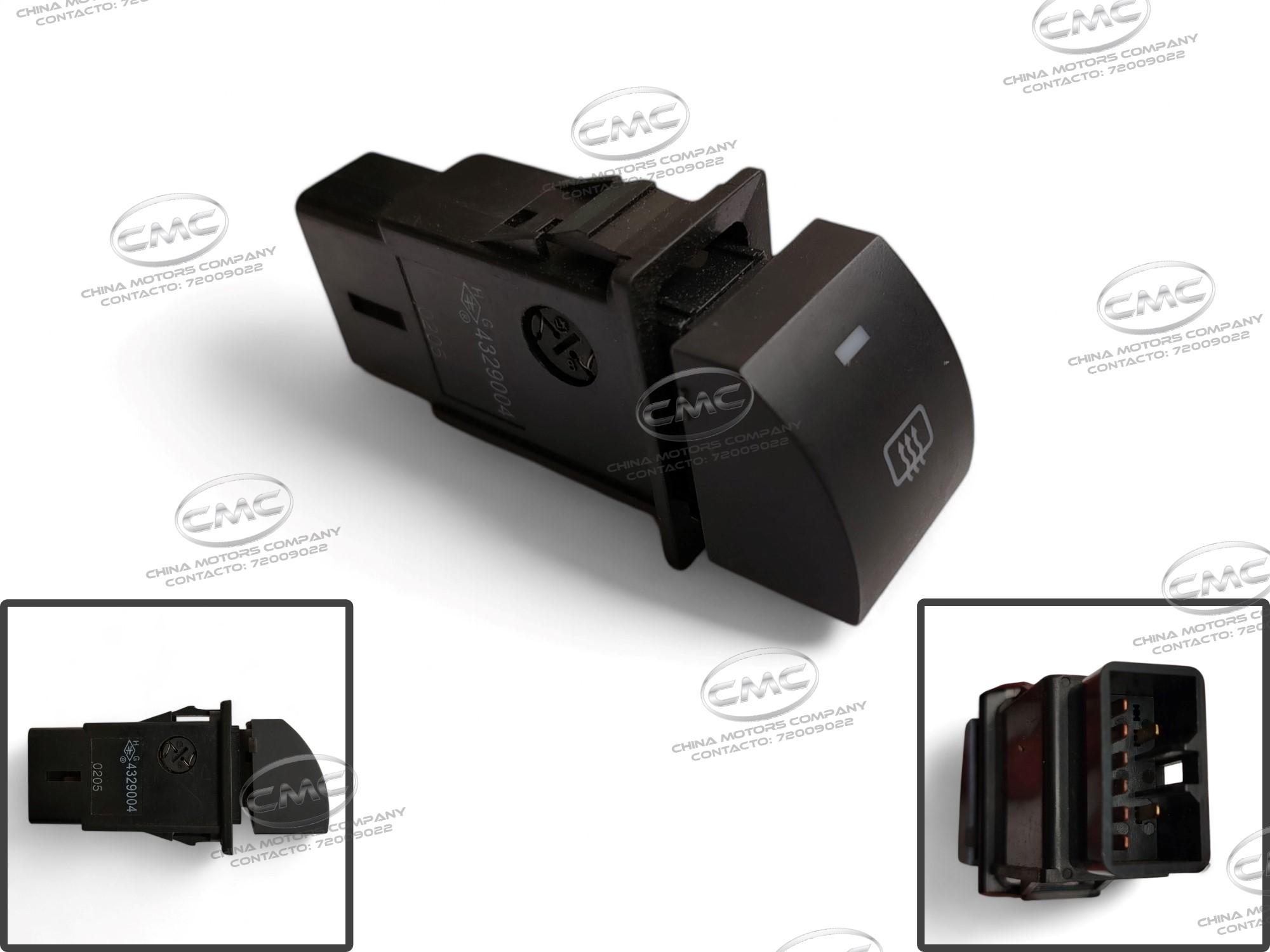Botón interruptor de calefacción del vidrio trasero para SAFE (SUV G5)