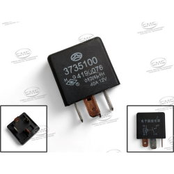 Relé de 4 líneas 40A, 12V para DEER G3