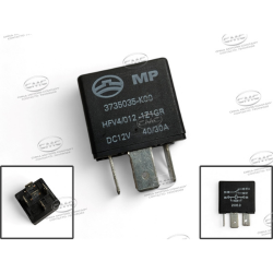 Relé de 4 líneas 12V, 40/30A para HOVER